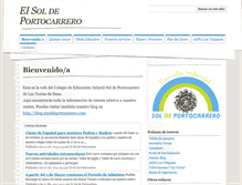 Tablet Screenshot of eisoldeportocarrero.com